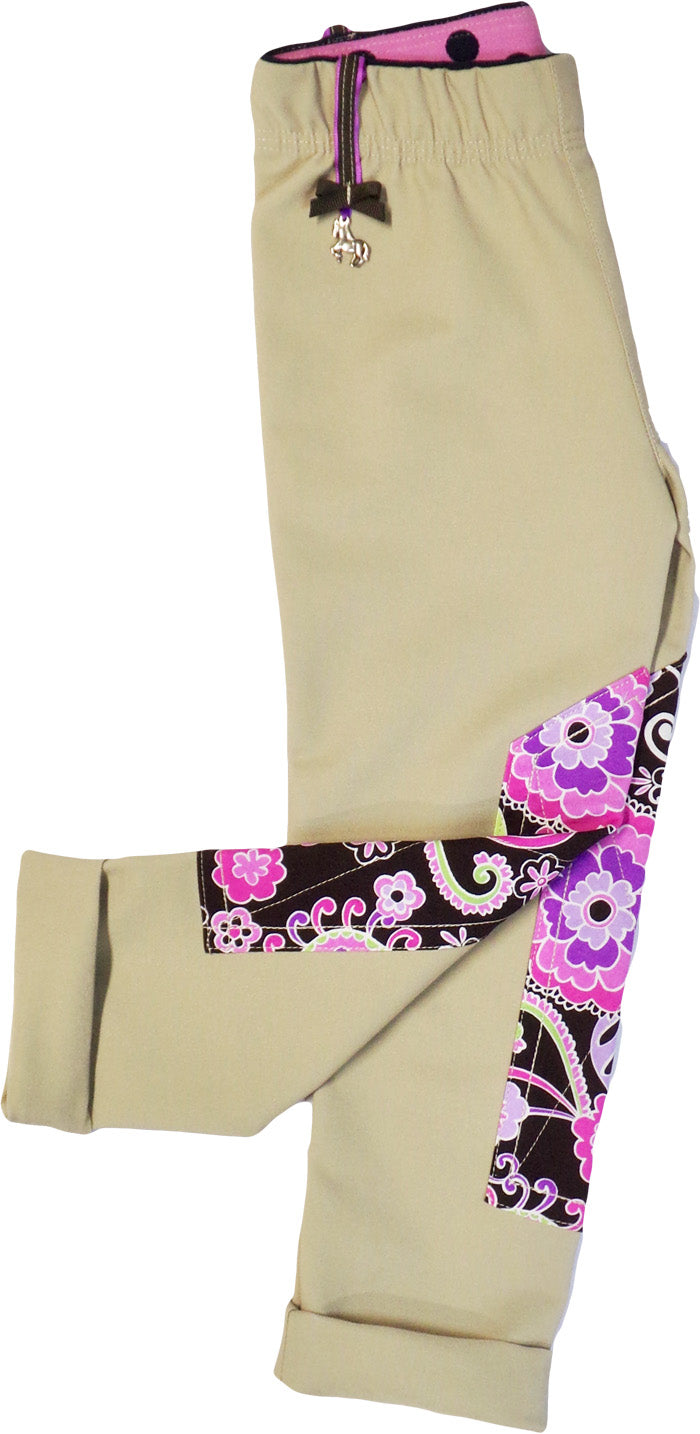 Tan Pant w/ Solana Floral