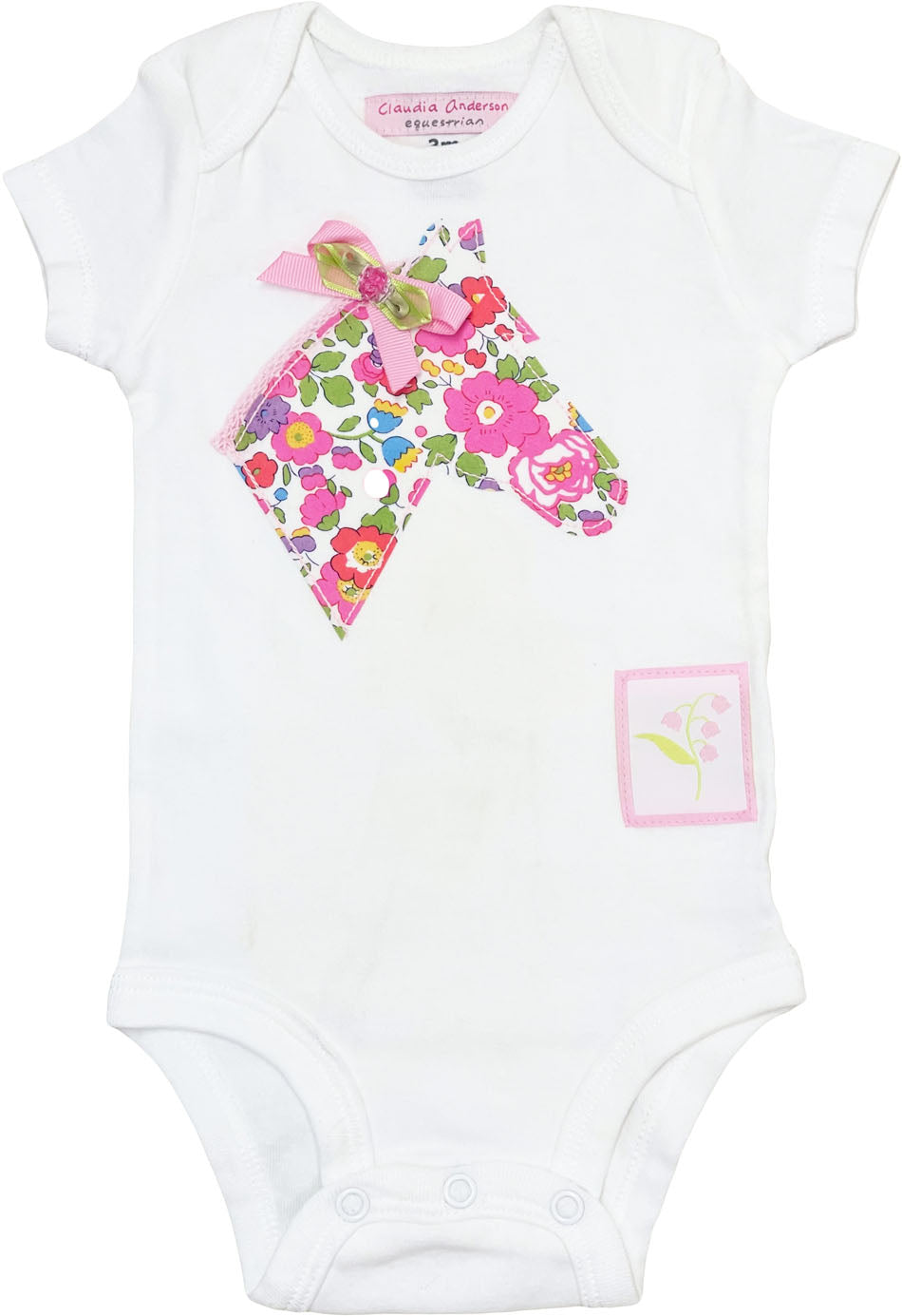 Pink Bella Floral Bodysuit