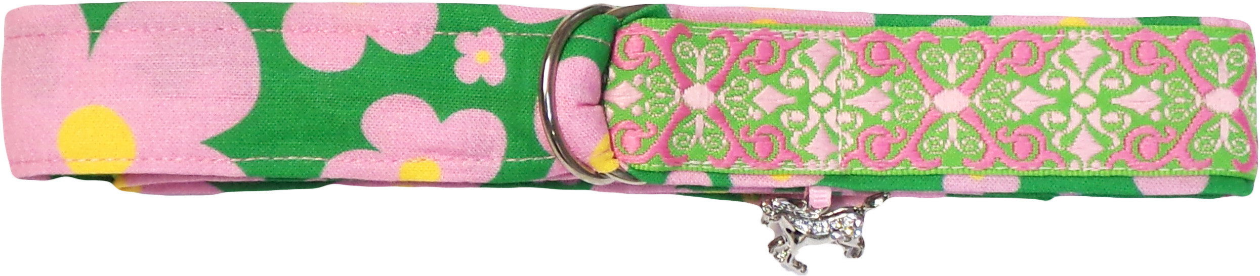 Pink Green Floral