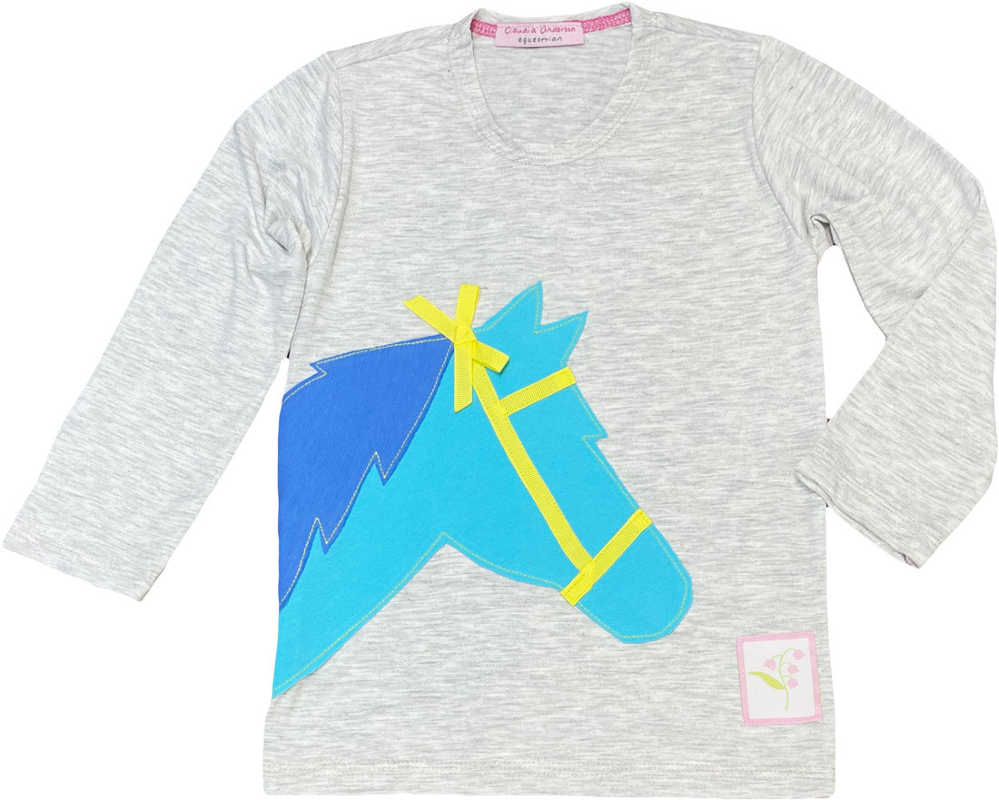 Light Grey-Turquoise